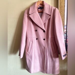 Cole Haan Powder Pink Pea Coat